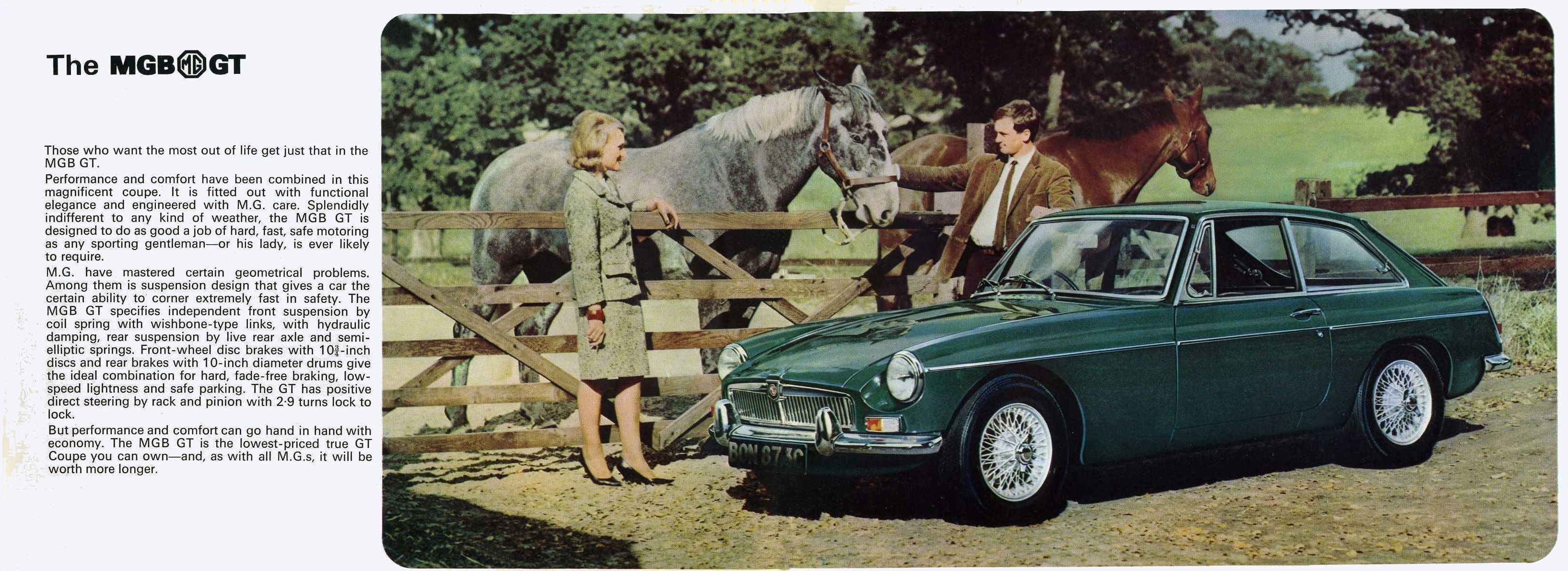 Mg Mgb Gt Brochure